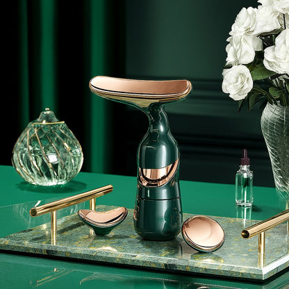 Arc, -nyak, -szem masszírozó készülék - Emerland Green