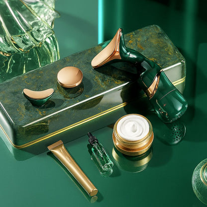 Arc, -nyak, -szem masszírozó készülék - Emerland Green